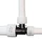 Apollo Apollo 3/4 in. Expansion PEX in to X 1/2 in. D Barb Poly Alloy Reducing Tee EPXPAT341212 - alternate 2